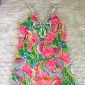 Lilly Pulitzer Floral Dress, Size 2